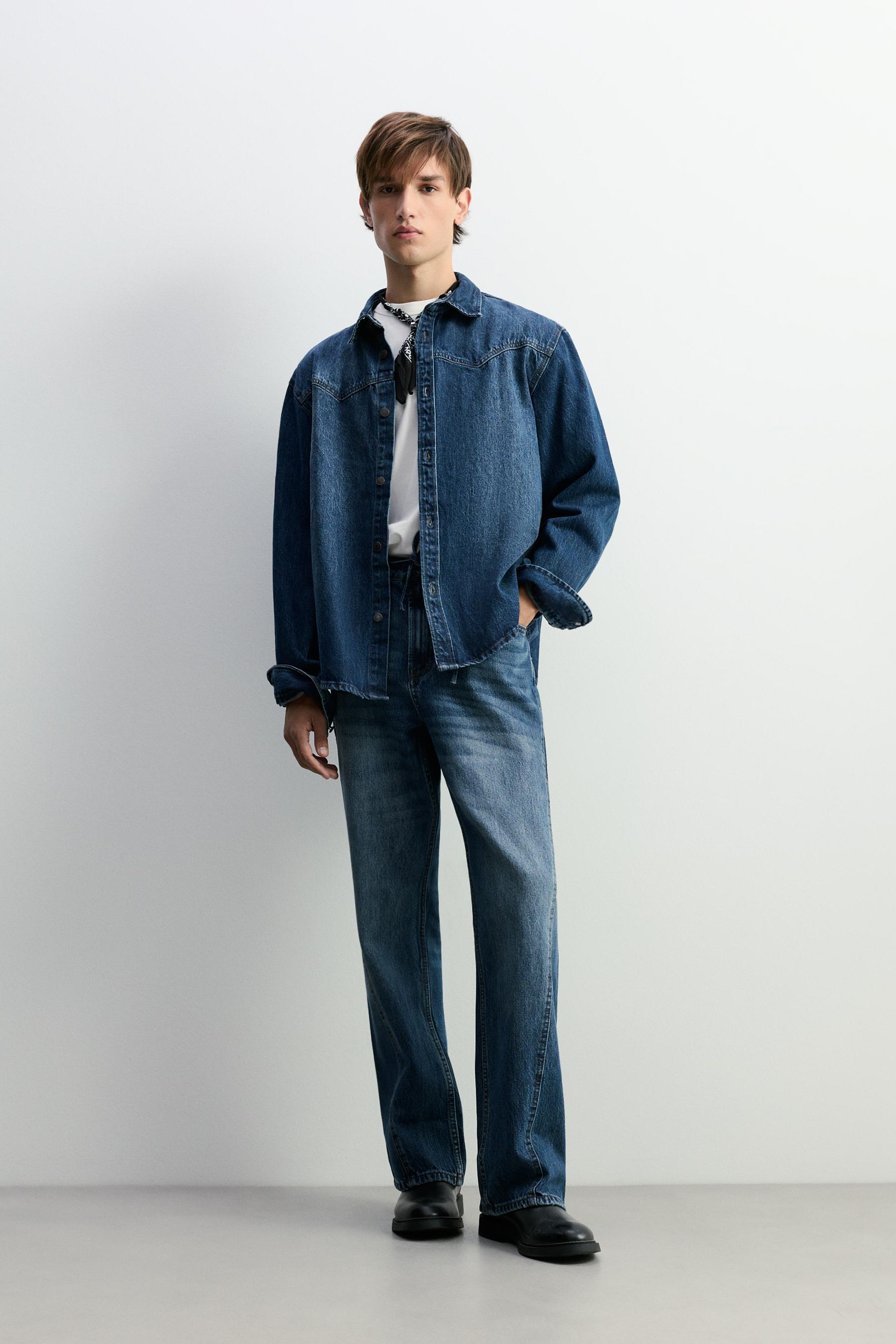 Sobrecamisa denim relaxed