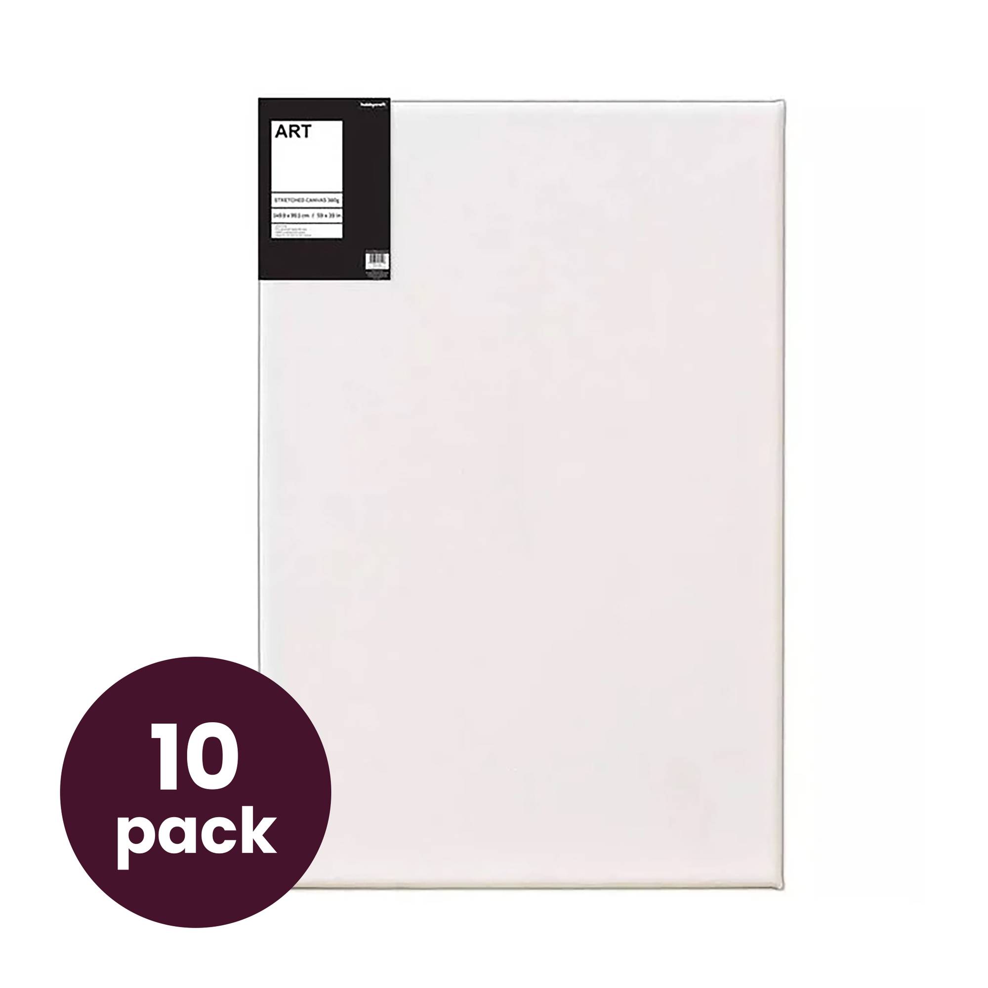 Stretched Canvas 150cm x 100cm 10 Pack Bundle