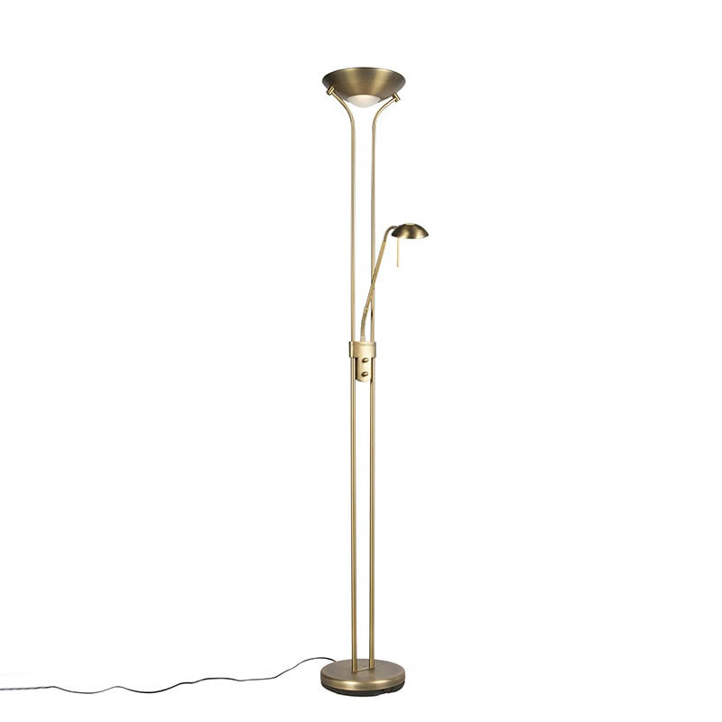 DIVA - Lampadaire en acier bronze