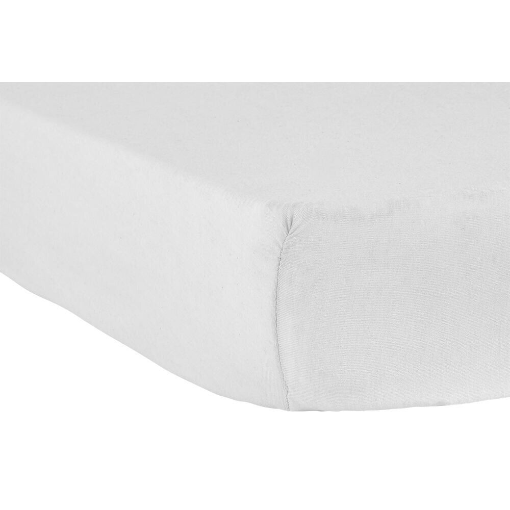 Protège-matelas anti-punaises jersey 140x190x25cm polyester blanc