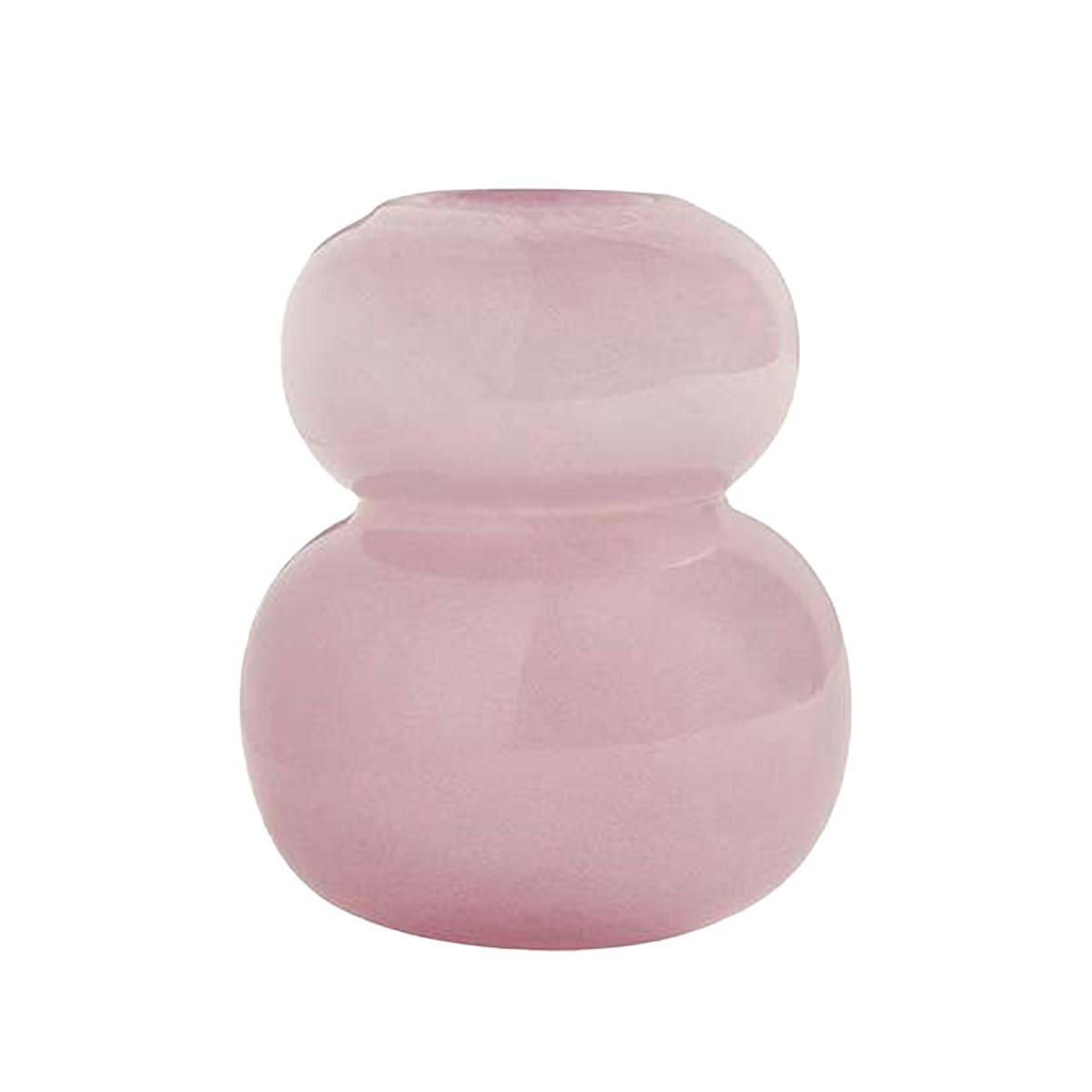 LASI - Vase rose en verre Ø10xH12,5cm