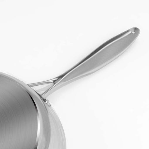 SOGA 6X Stainless Steel Fry Pan Induction Non-Stick Skillet