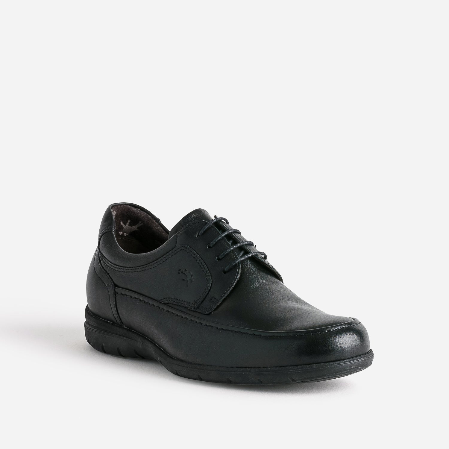 Derby confort FLUCHOS noir en cuir