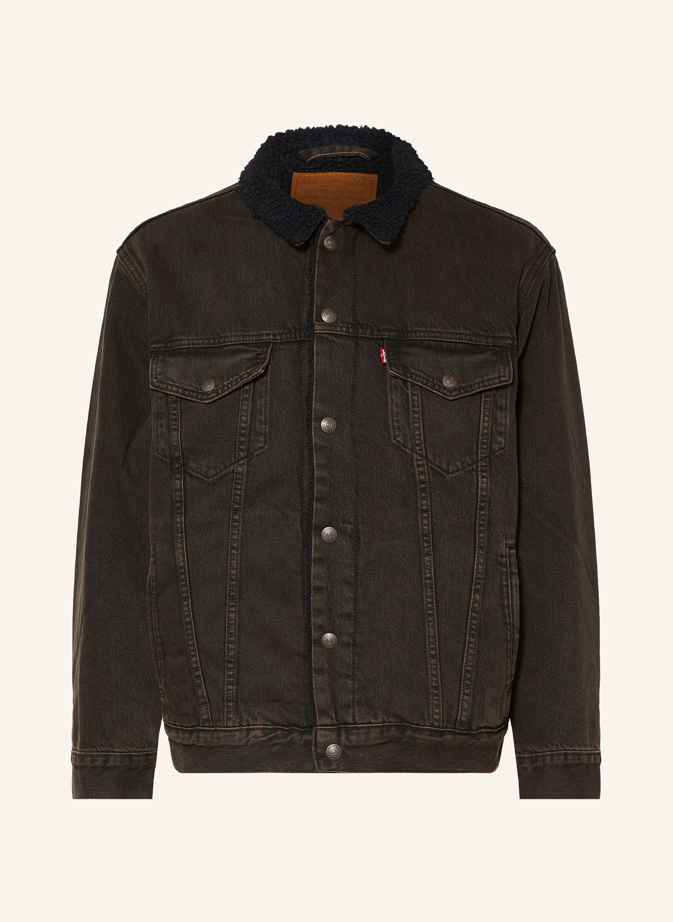 Levi's® Jeansjacke mit Kunstfell
