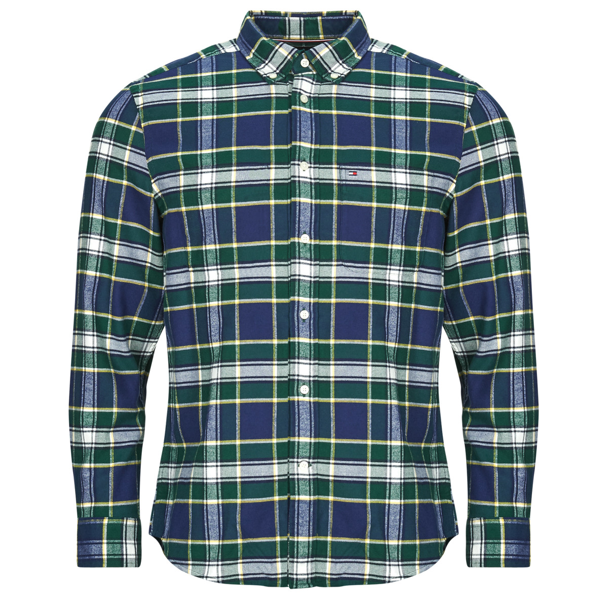 Tommy Hilfiger - HERO FLANNEL TARTN CHCK RF SHIRT - Green