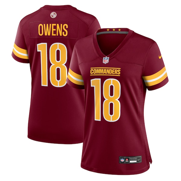 Tyler Owens Washington Commanders Nike Women's Team Game Jersey -  Burgundy