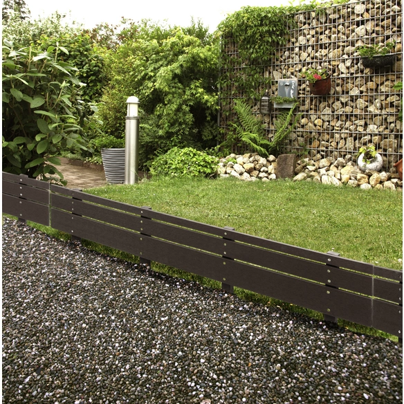 Kantenstein, HxL: 40 x 118 cm, WPC