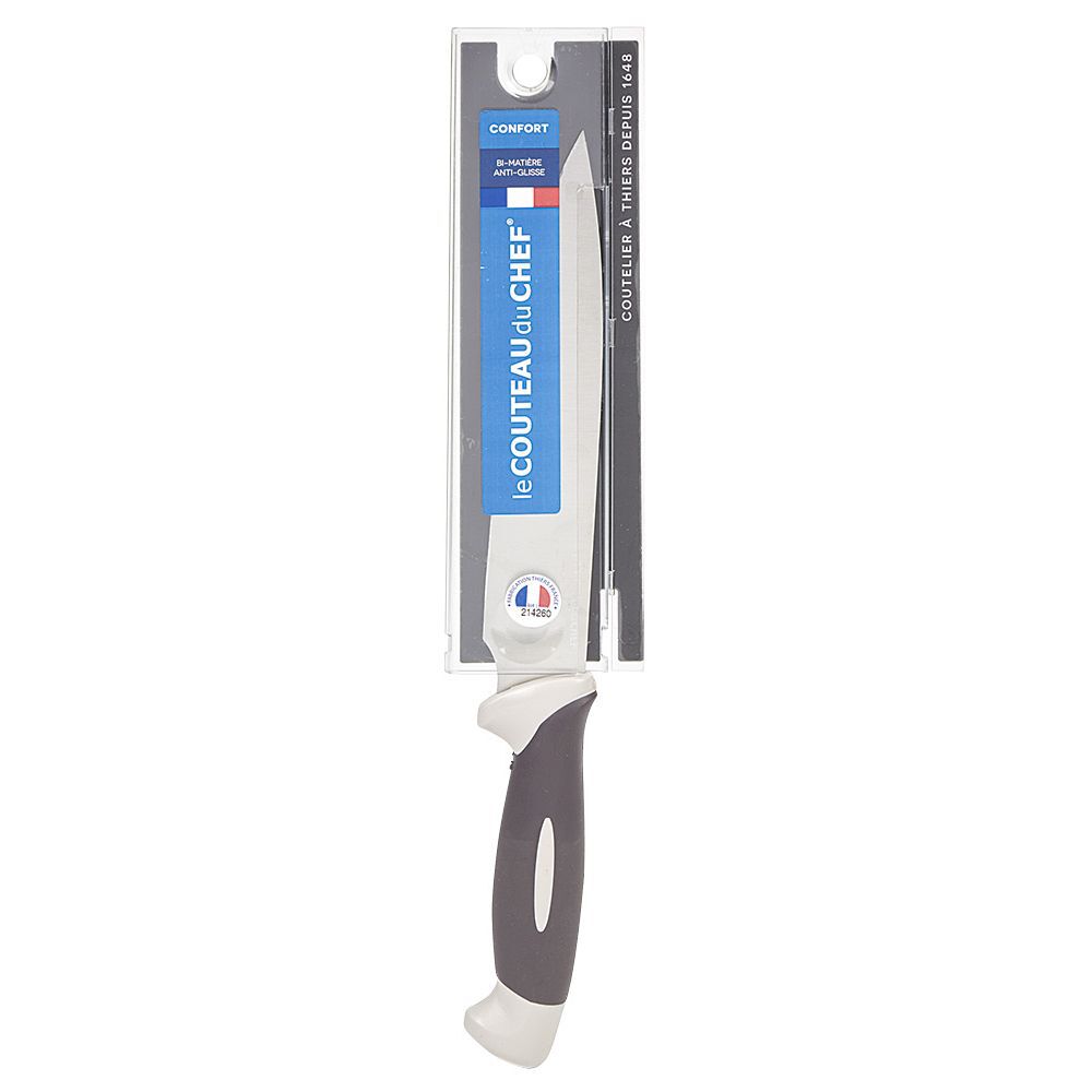 Couteau du chef bi matière lame inox 17 cm