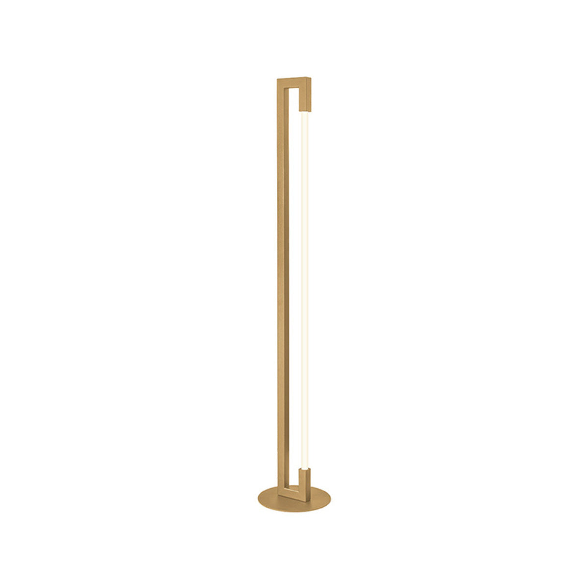 LABEL51 Vloerlamp Futuro - Goud Metaal - 23x23x130cm