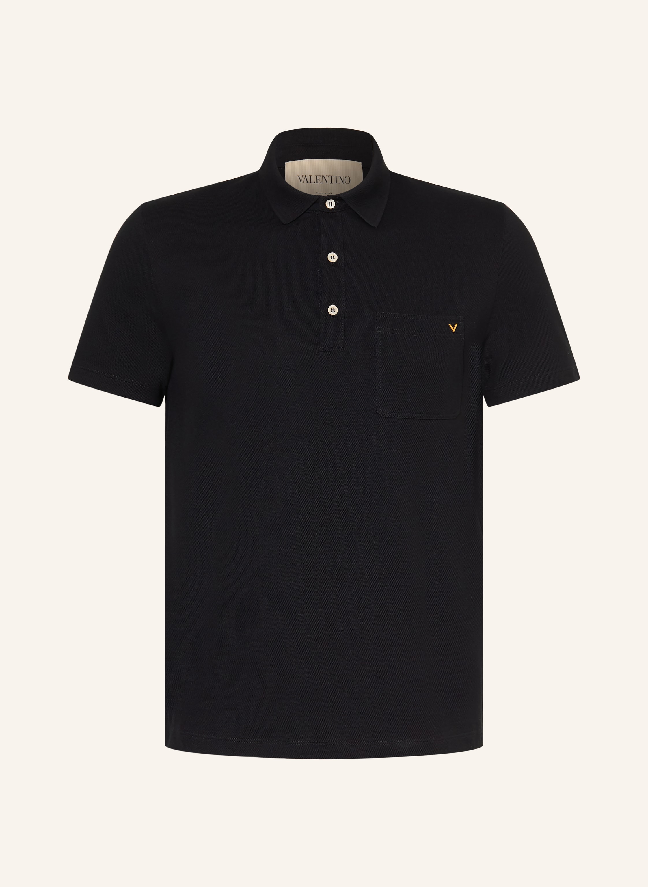 VALENTINO Piqué-Poloshirt VGOLD