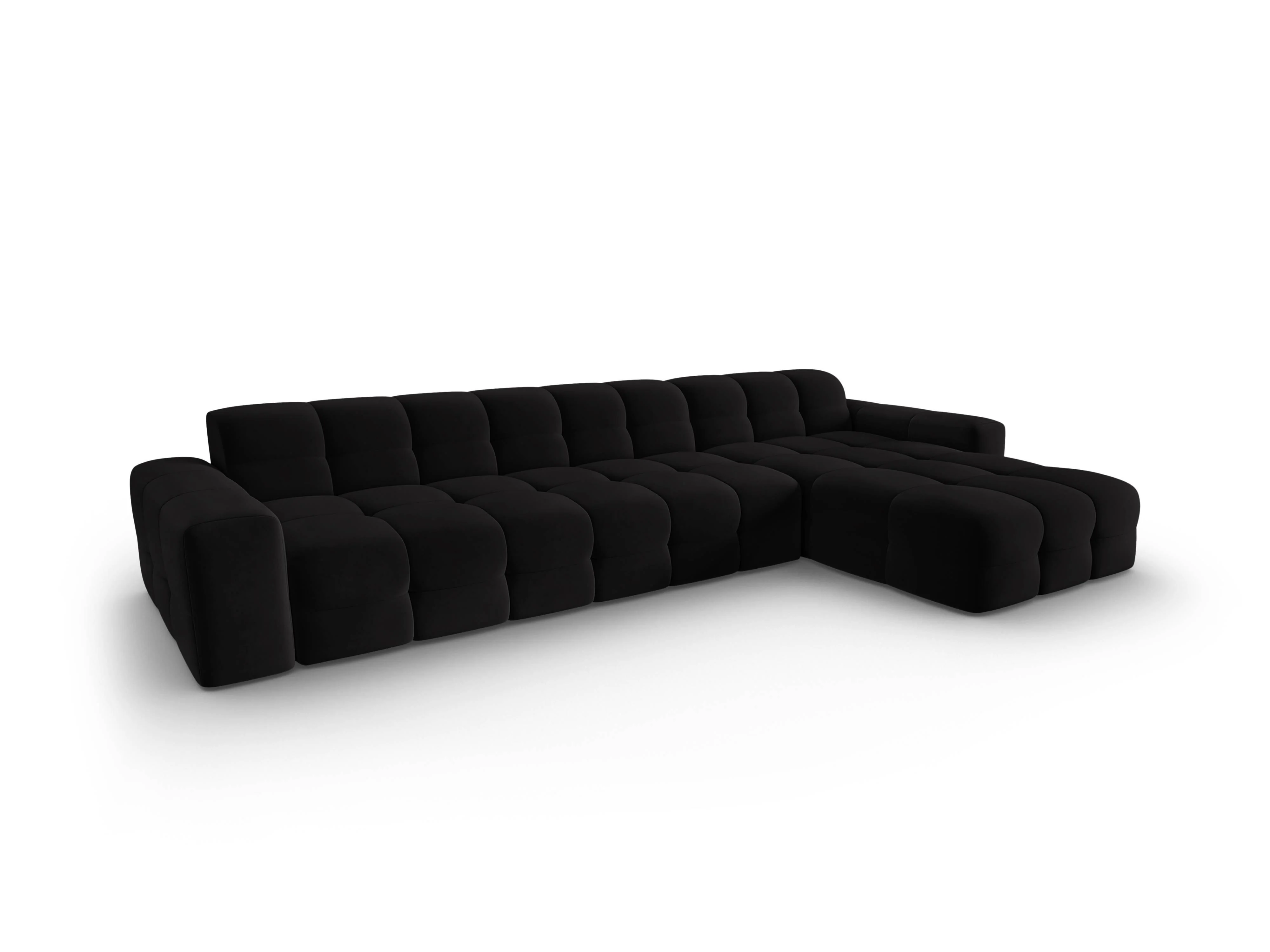 5-zitshoekbank Kendal velvet rechts