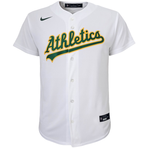 Oakland Athletics Nike Youth Home Replica Team Jersey - White