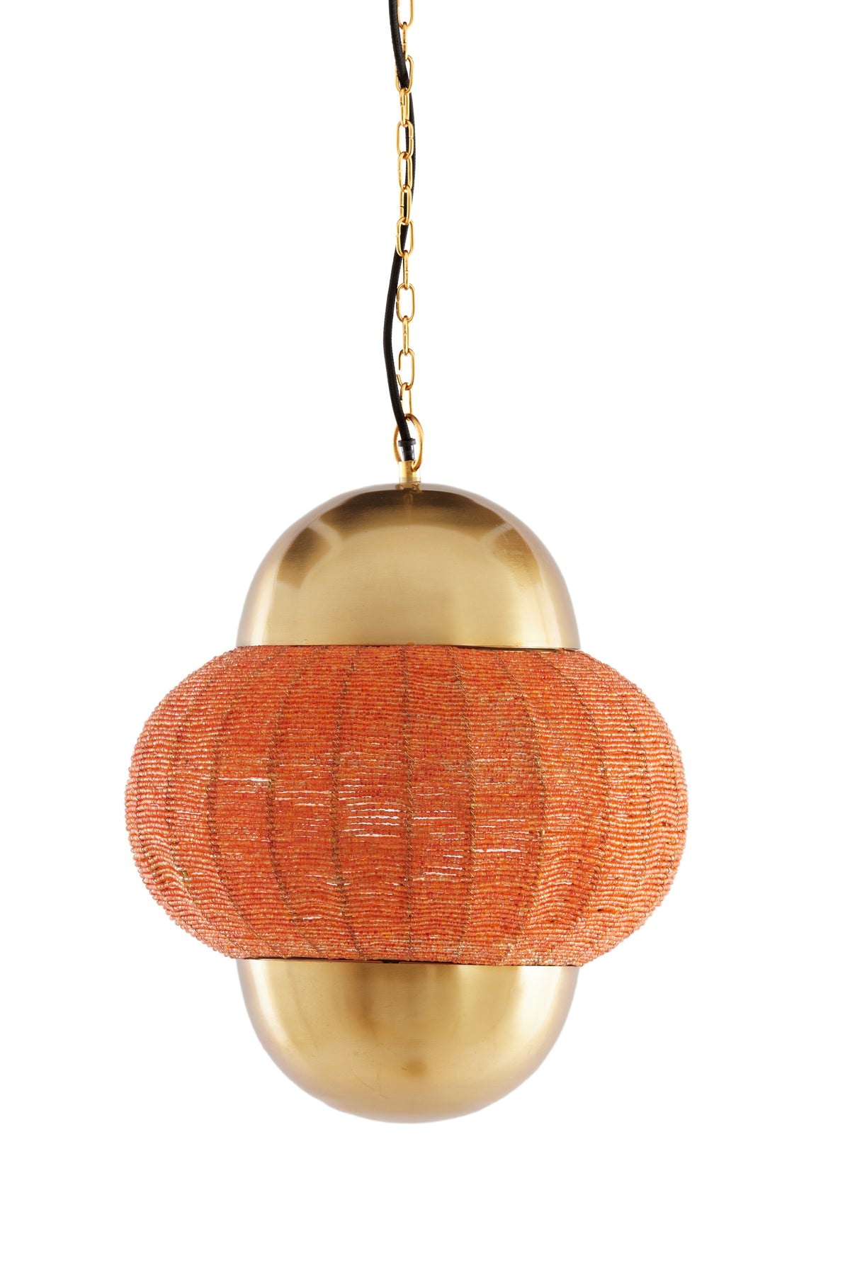 Light & Living hanglamp CETARA - oranje - Ø33x38cm