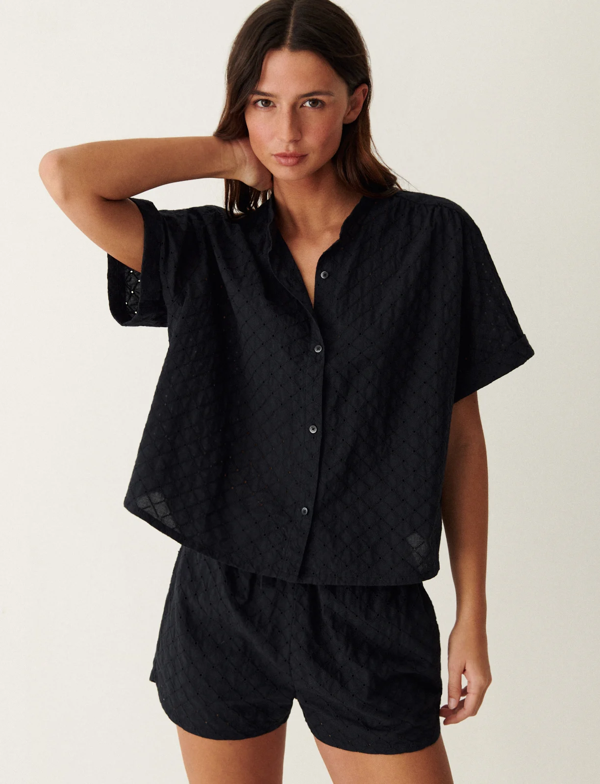 Chemise manches courtes FLEUR
