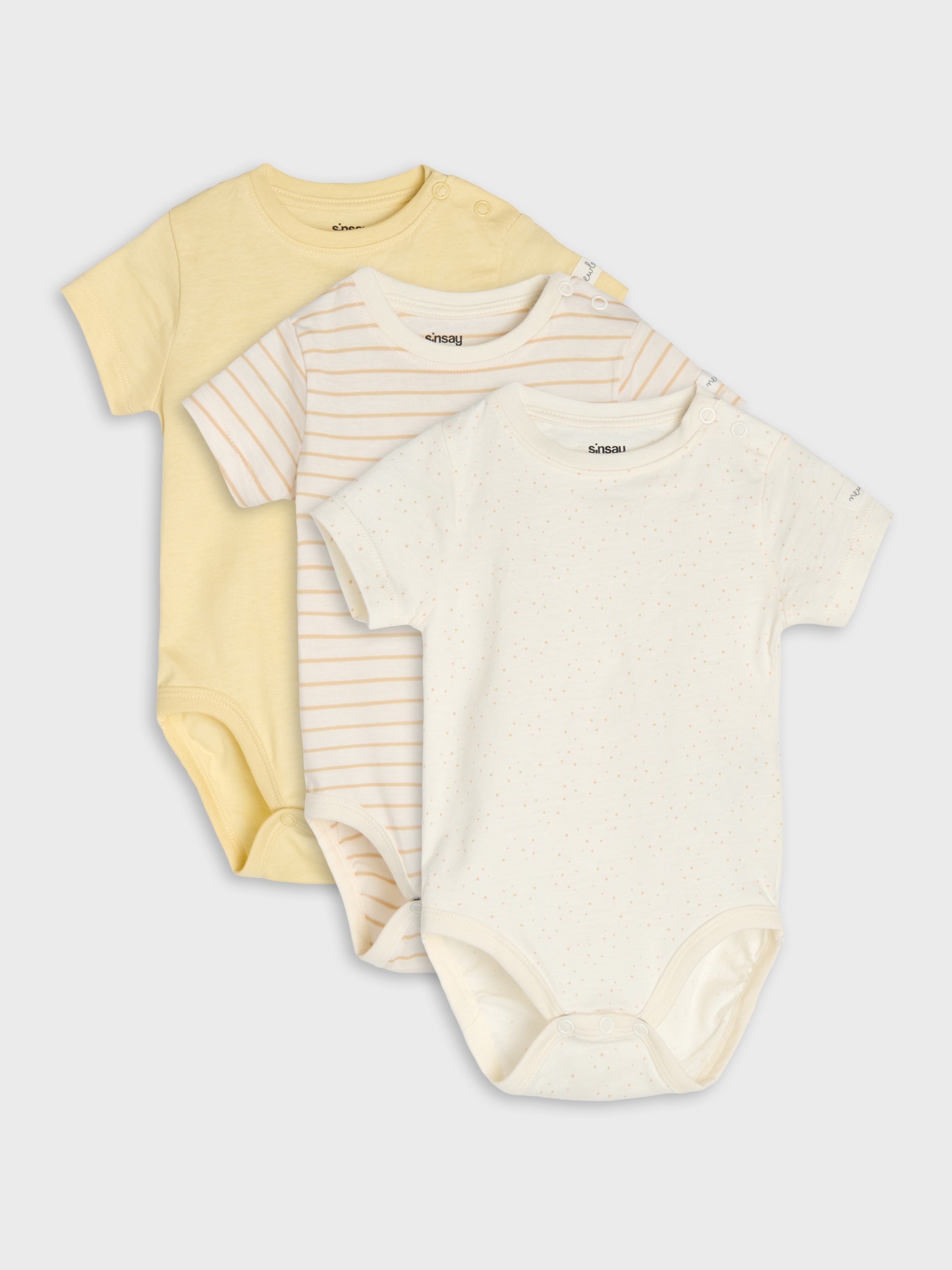 Bawełniane body 3 pack