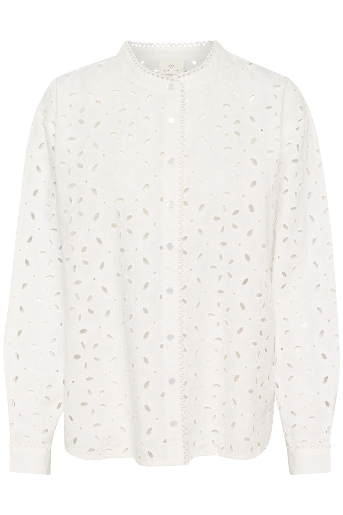 Kaffe KAsilina Round Neck Broderie Shirt