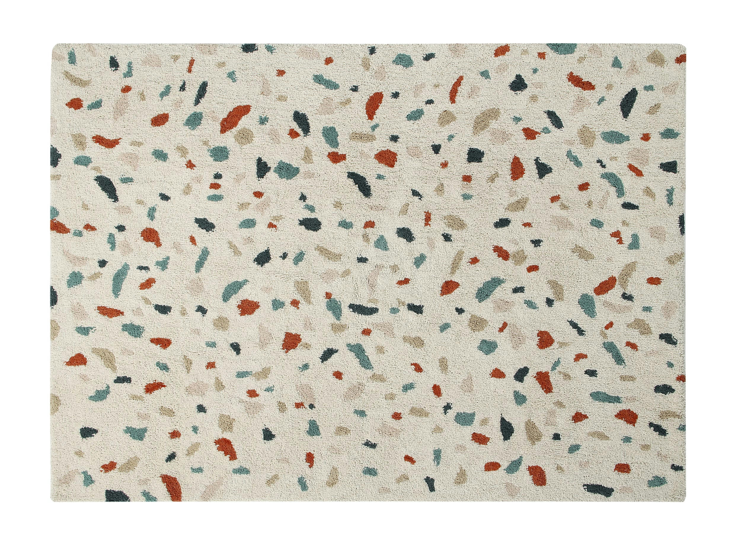 TERRA - Tapis coton marbre 140x200