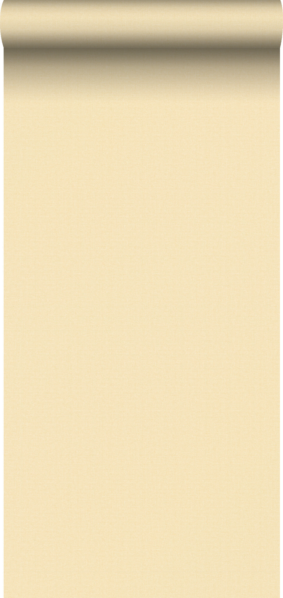Sanders & Sanders behang linnenstructuur geel - 53 cm x 10 m - 640480