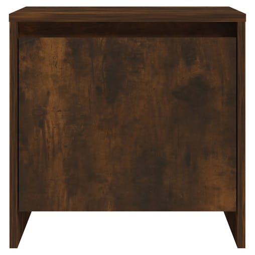NNEVL Bedside Cabinets 2 pcs Smoked Oak 45x34x44.5 cm Chipboard