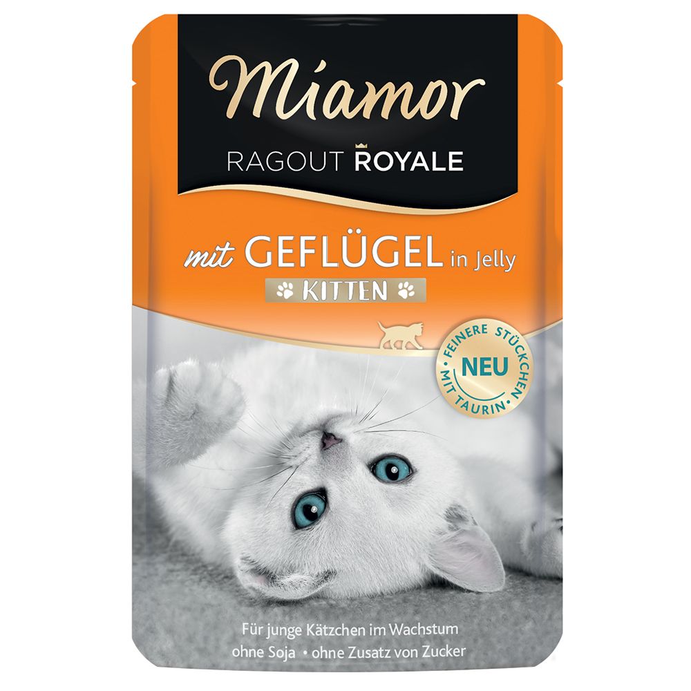 Miamor Ragout Royale Kitten in Jelly 22 x 100g