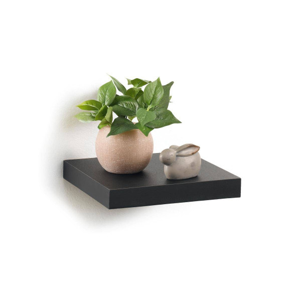Półka wisząca na ścianę z MDF, dł. 25 cm