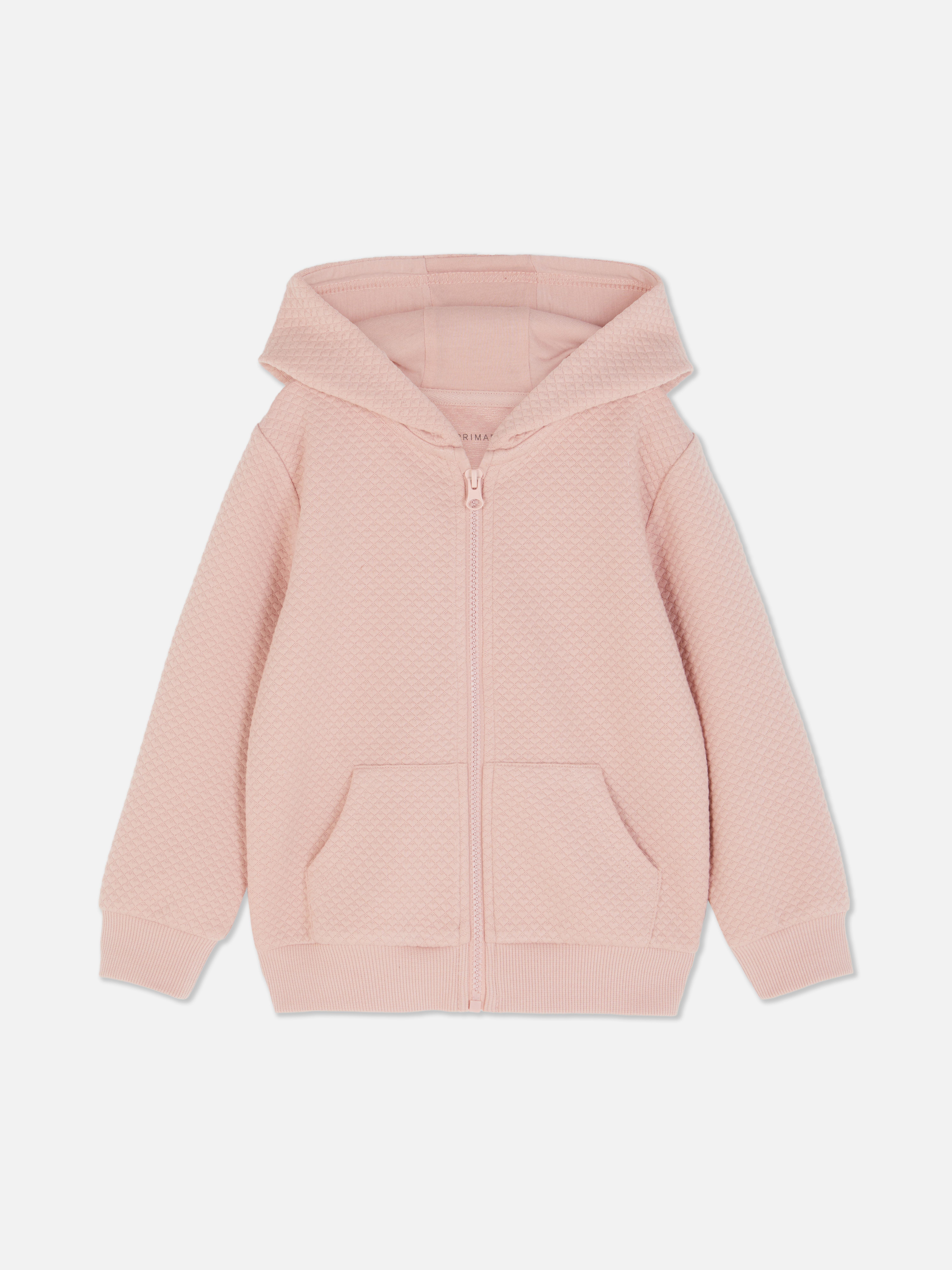 Textured Zip Hoodie