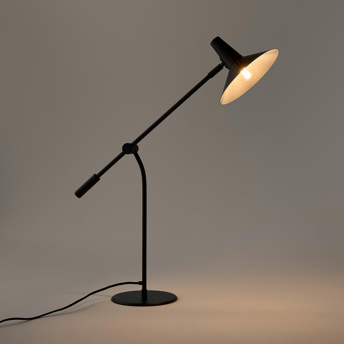 Lampe à poser en métal fer, Lidia