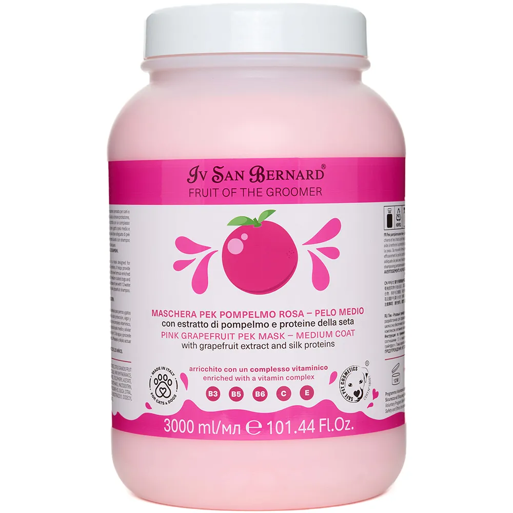 Iv San Bernard Pink Grapefruit Medium Hair mask 3L