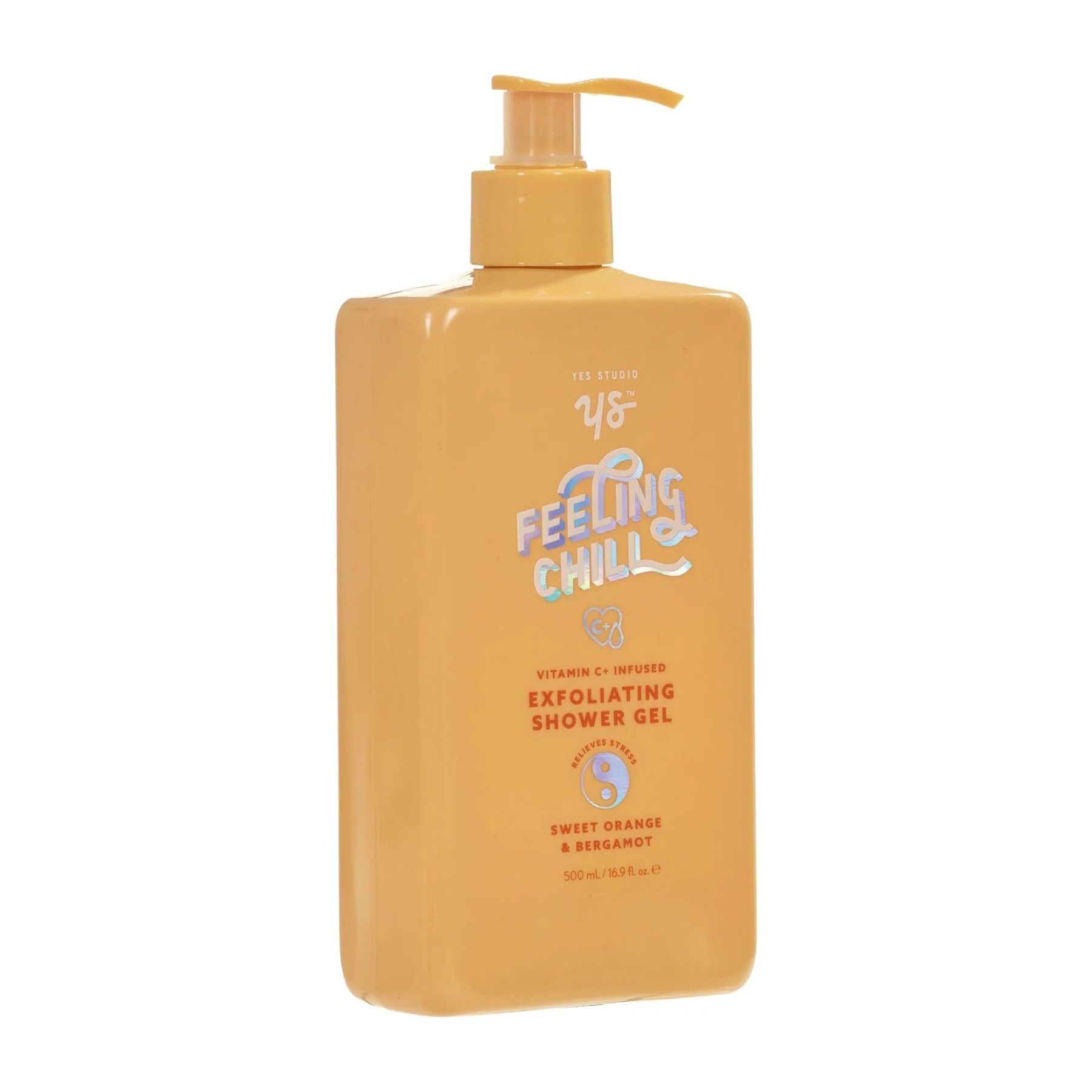 Yes Studio Exfoliating Shower Gel Sweet Orange & Bergamot 500ml