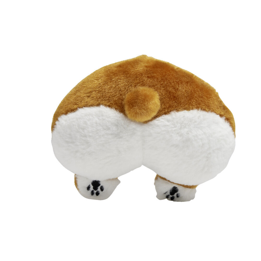 Jouet peluche pour chien sonore beige