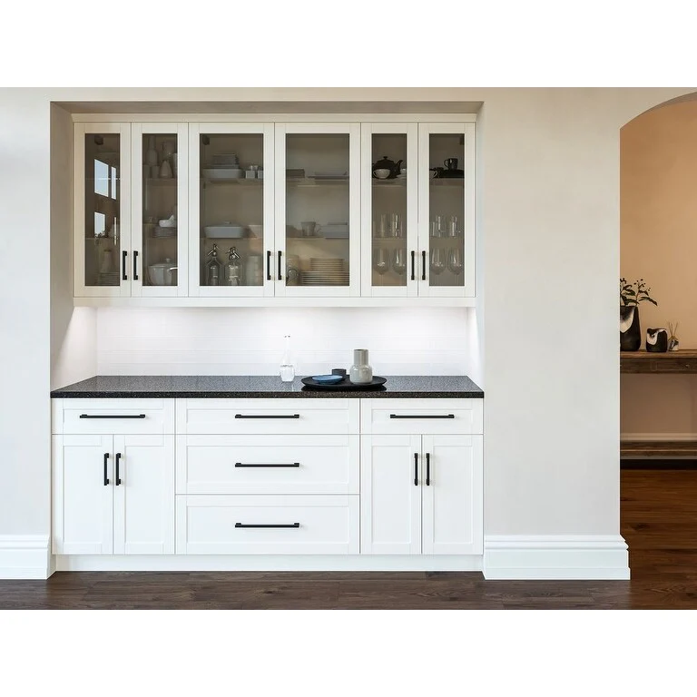 NewAge Products 24 Home Bar 7-Piece Cabinet Set - Granite Countertop