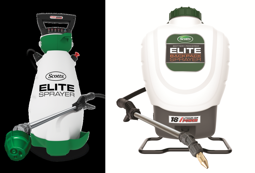 Scotts Elite 7V Lithium-Ion Battery Powered Garden Pump Sprayer, 9.09-L