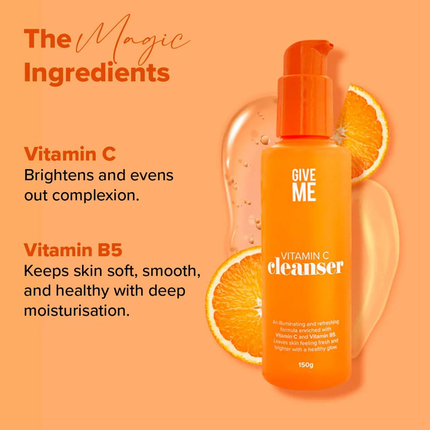 Give Me Vitamin C Illuminating Facial Cleanser - 150g