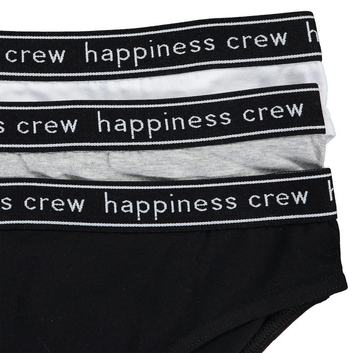 Lot de 5 culottes unies en coton