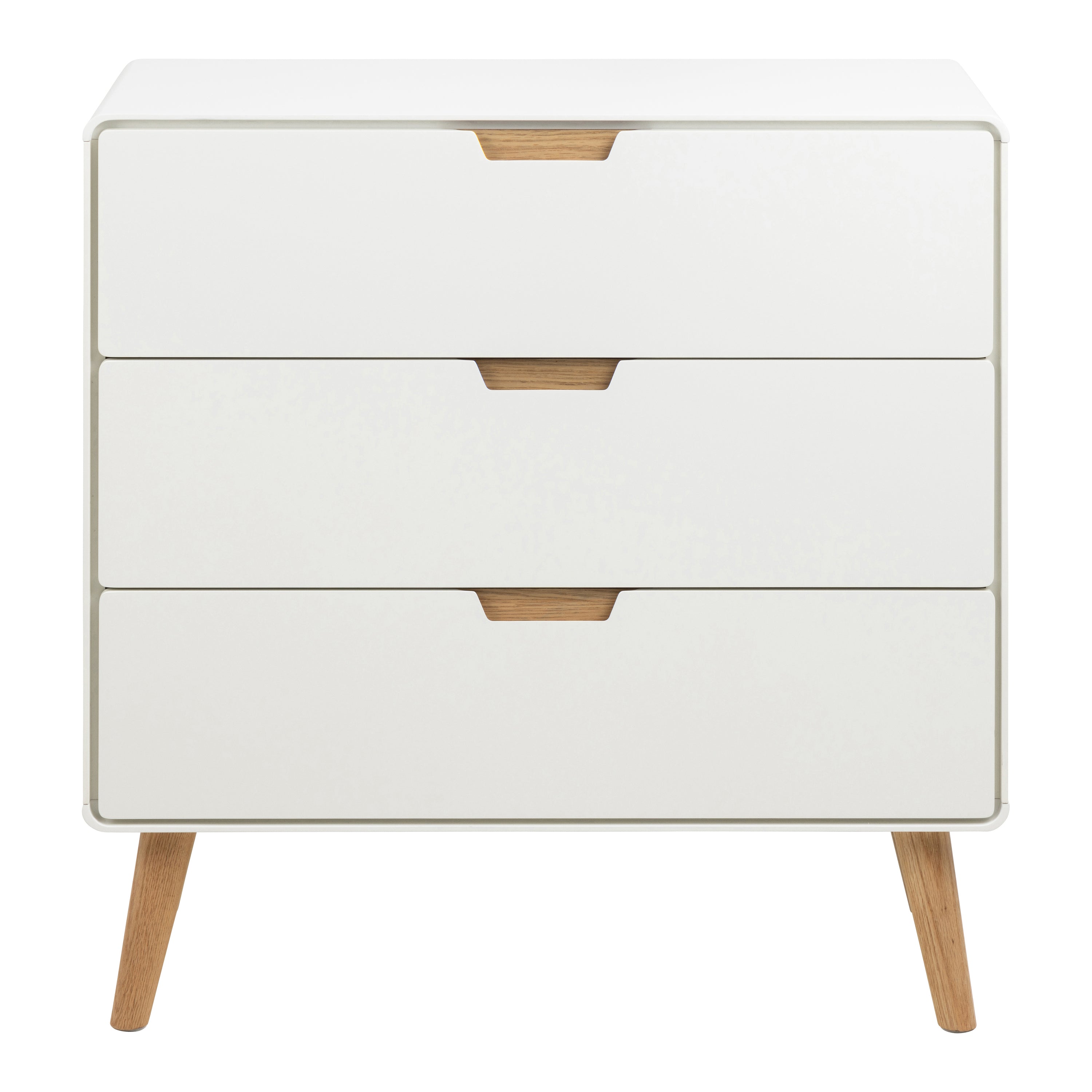 by fonQ basic Bailey Ladekast - 3 Lades - Wit