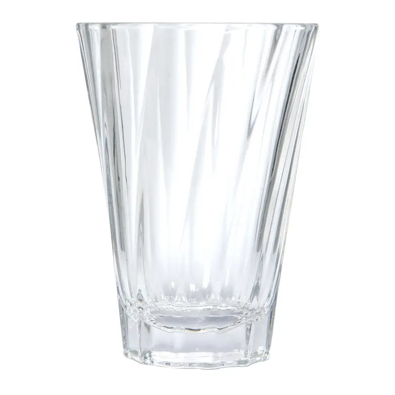 Latte Macchiato Glas Twisted