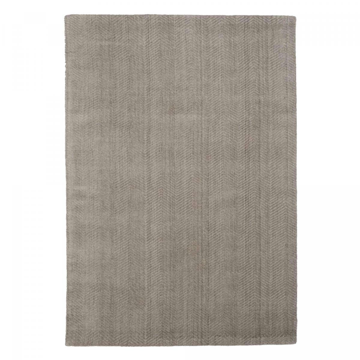 LAINE 3D RELIEF - Tapis salon gris 120x170