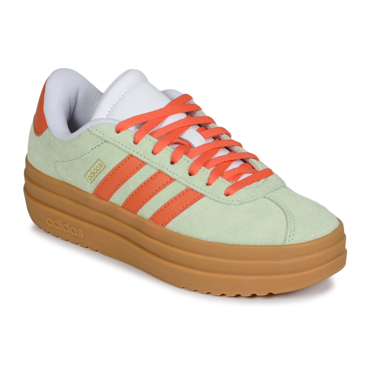 adidas - VL COURT BOLD J - Green / Orange