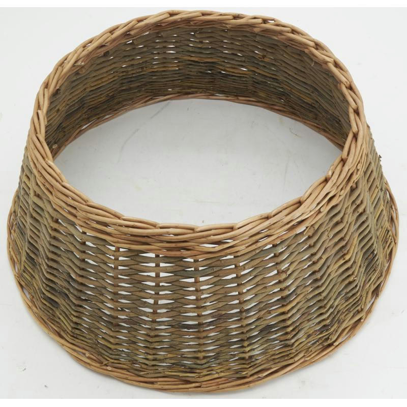 - Cache-pied de sapin en osier 2 tons