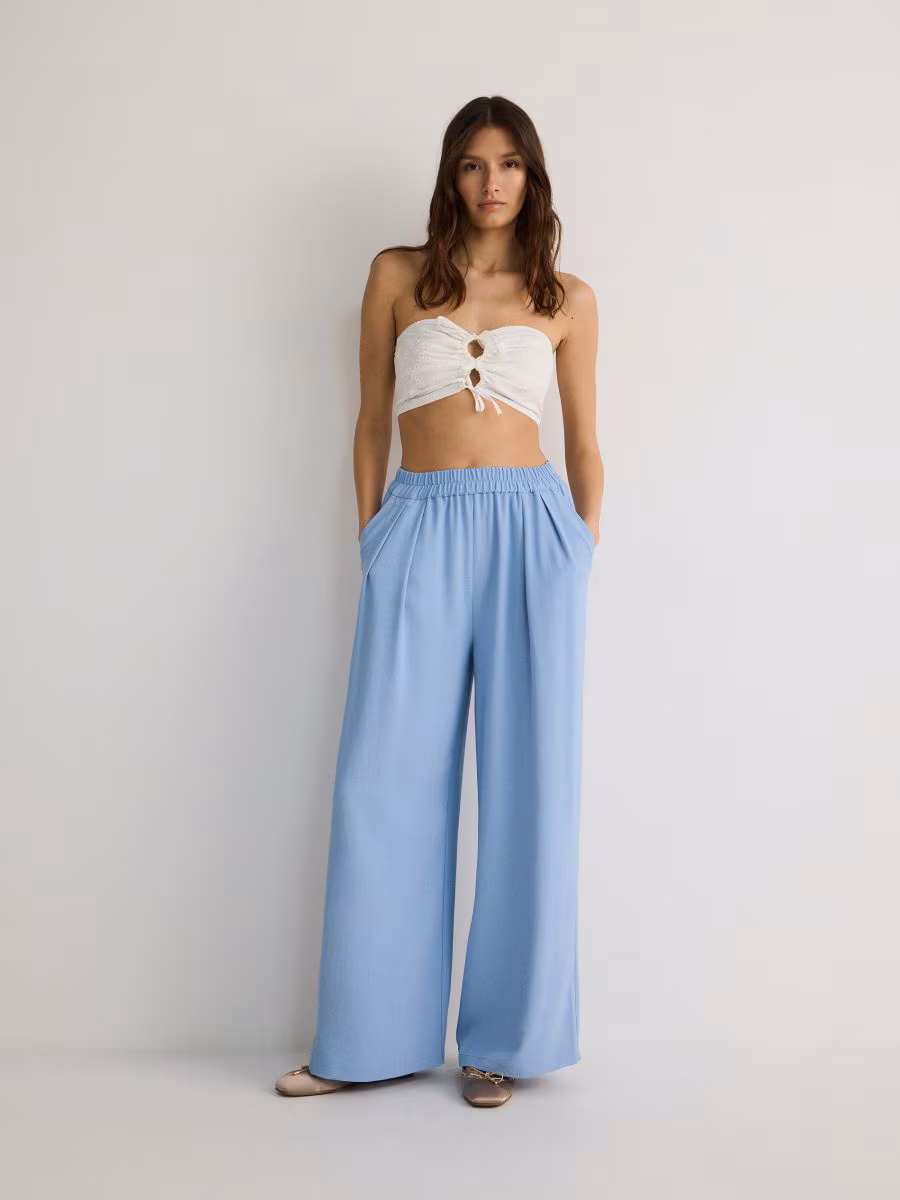 Wide Leg Trousers