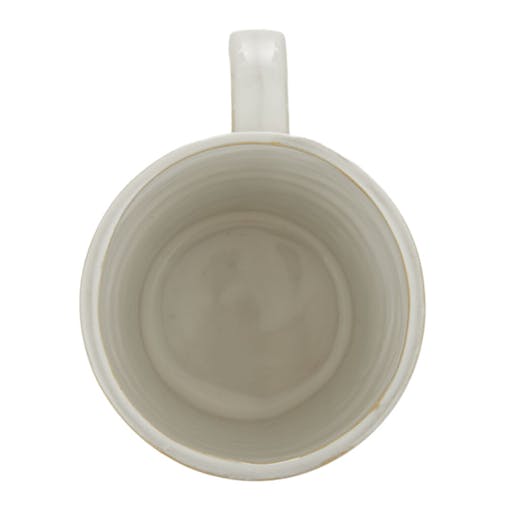 Amalfi Somerset 4 Piece Coffee Mug Set 350ml Milky White Glaze Stoneware