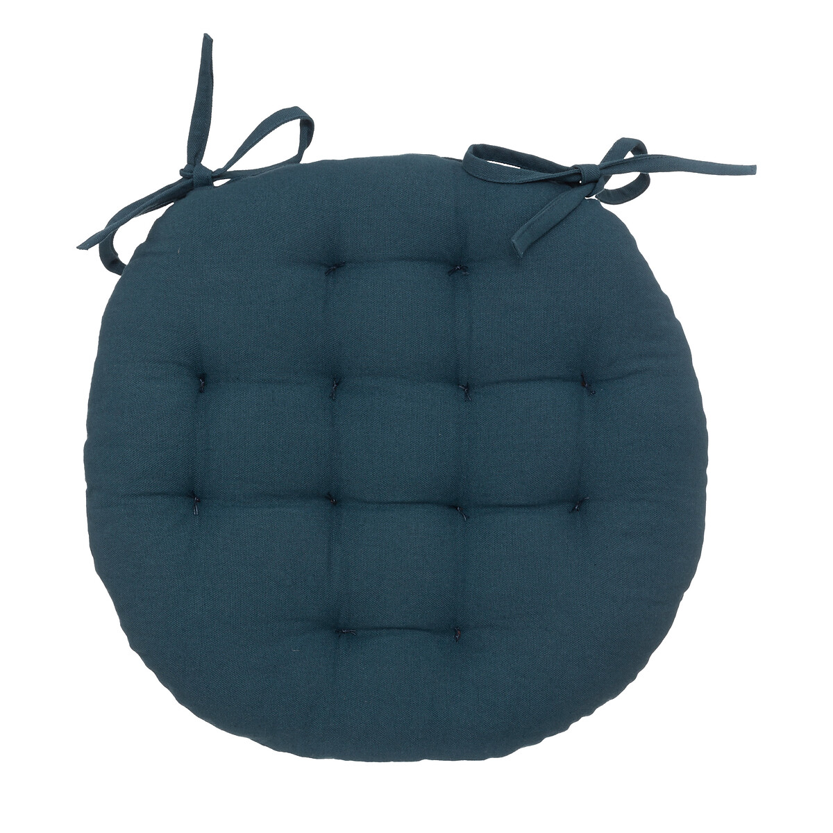Chair cushion "Anjali" Cotton, cinnamon brown, d.38 cm