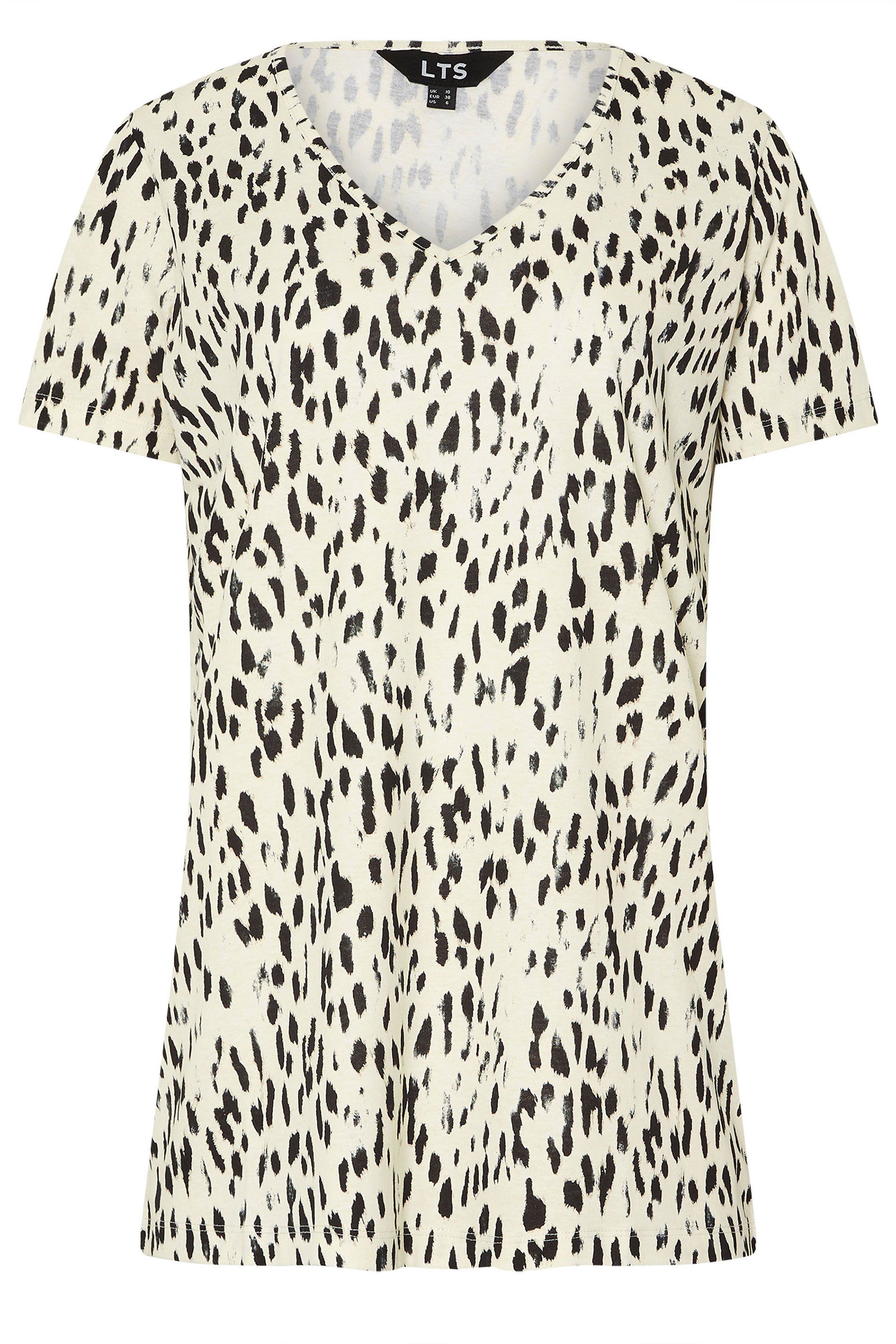 Long Tall Sally Tall Animal Print T-Shirt