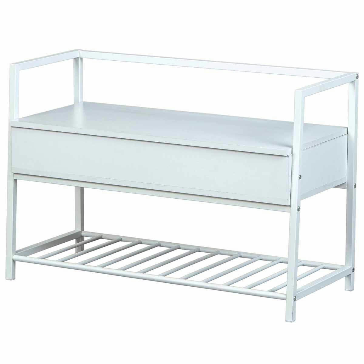 SUNNA - Banc  à chaussure avec coffre de rangement