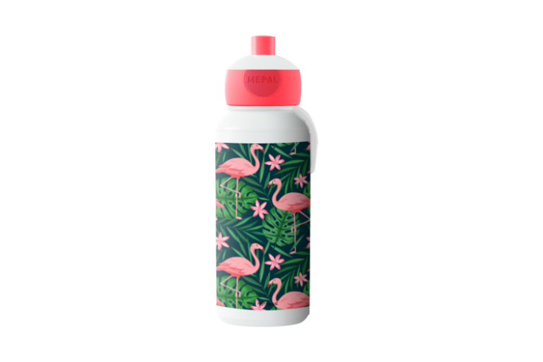 Ontwerp je eigen drinkfles pop-up Campus- Flamingo