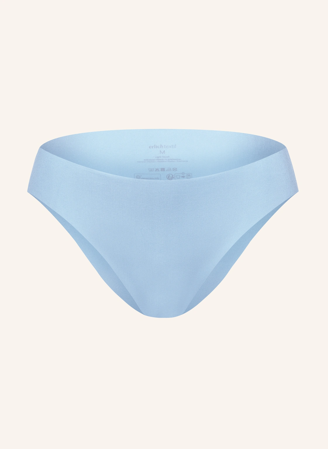 erlich textil 3er Pack Light Touch Brazil Slip mit weichem Modal - nahtlose Kanten