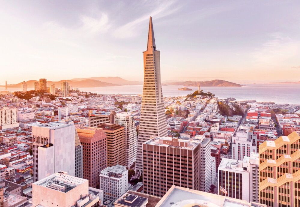 FOTOTAPET KOMAR SAN FRANCISCO MORNING 368X254CM