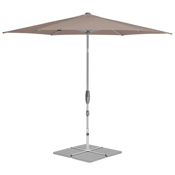 Sonnenschirm, Ø 330 cm, taupe