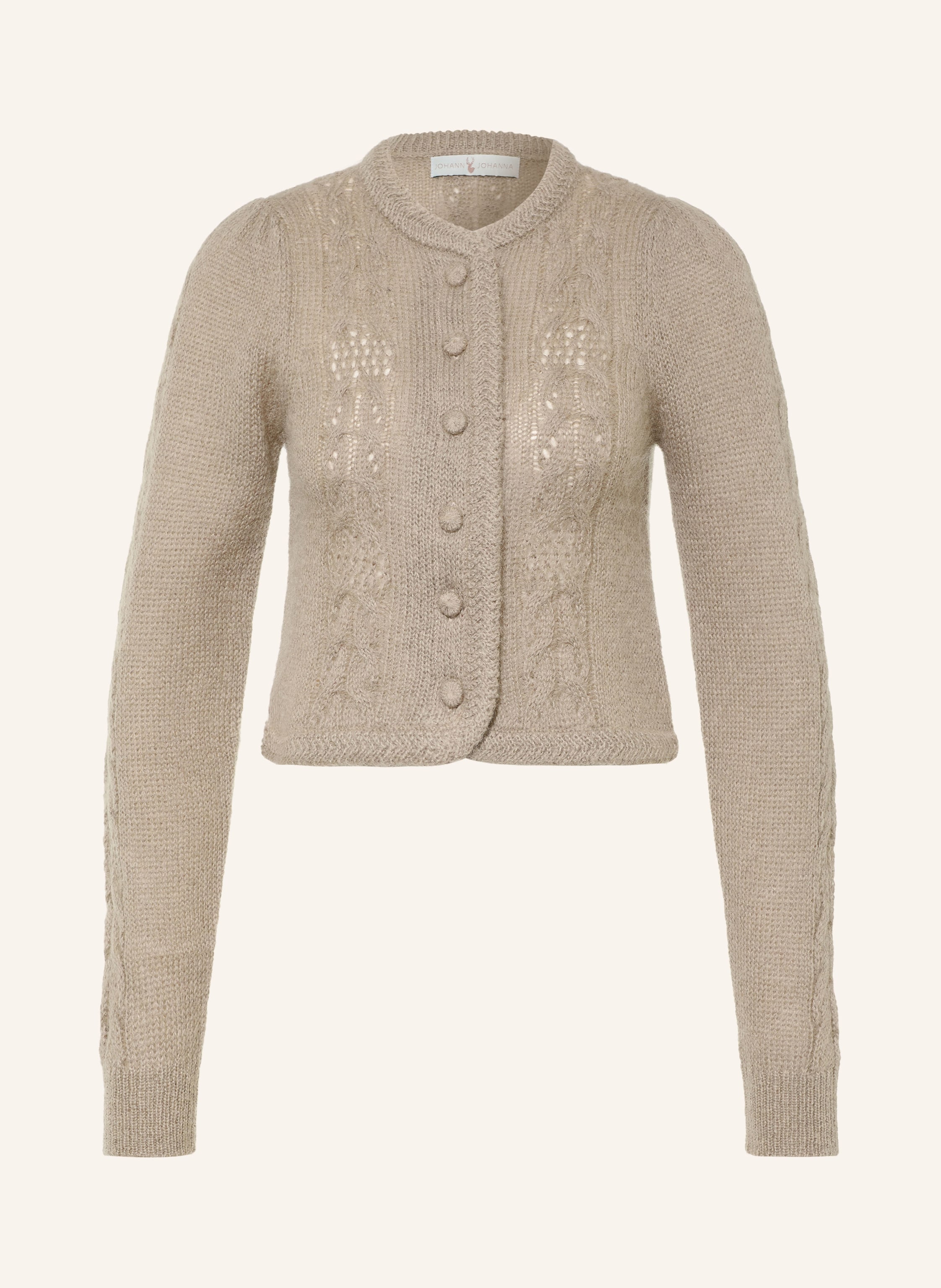 Johann & Johanna Strickjacke mit Mohair