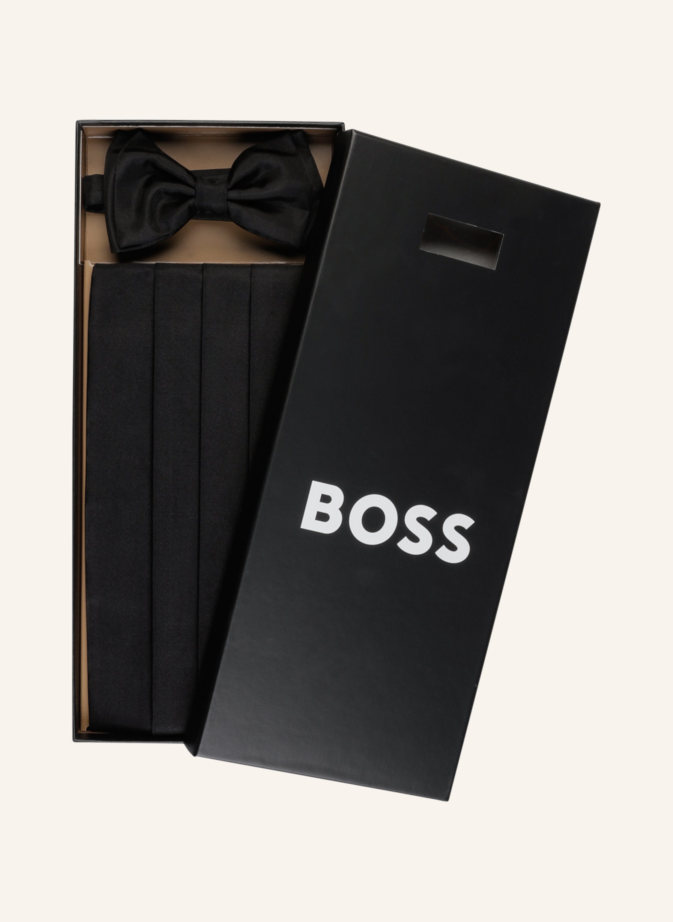 BOSS Set: Fliege und Kummerbund mit Geschenkbox